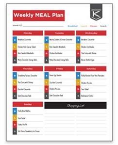 Keto Meal Plan With Shopping List Free